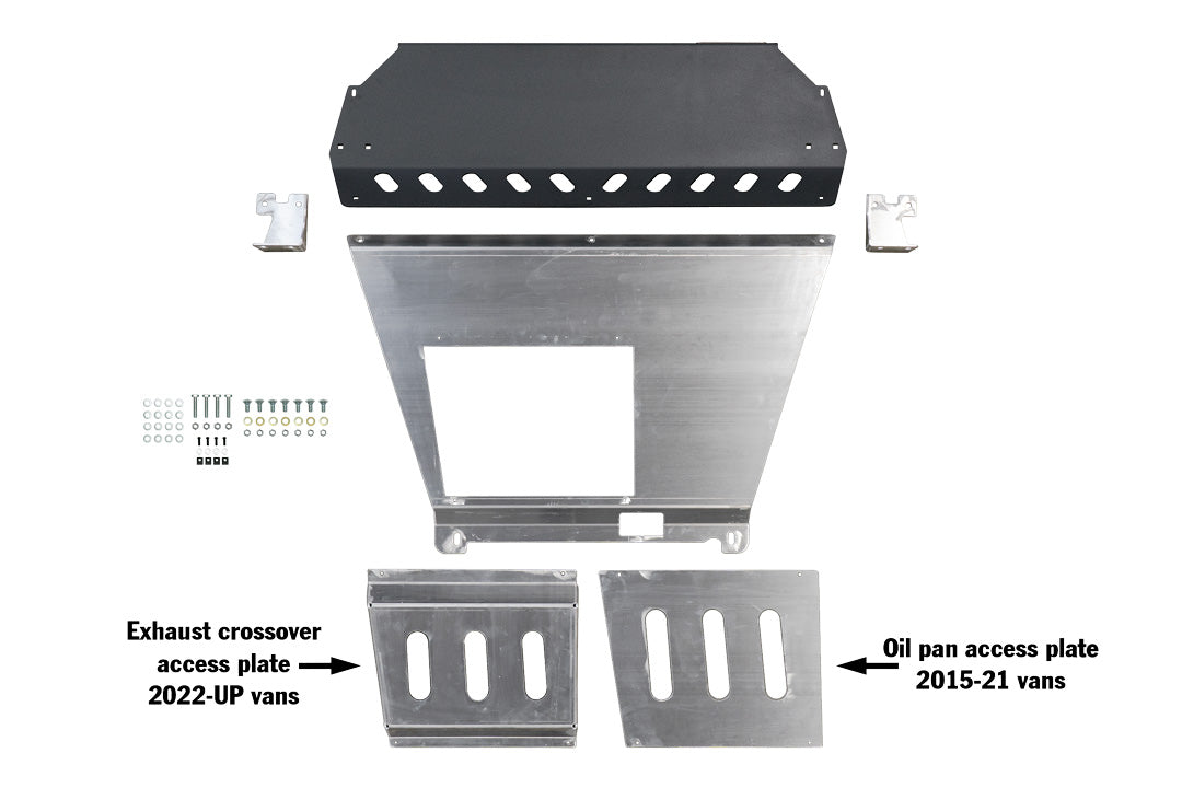 FRONT SKID PLATE - 2015-PRESENT RAM PROMASTER by VAN COMPASS