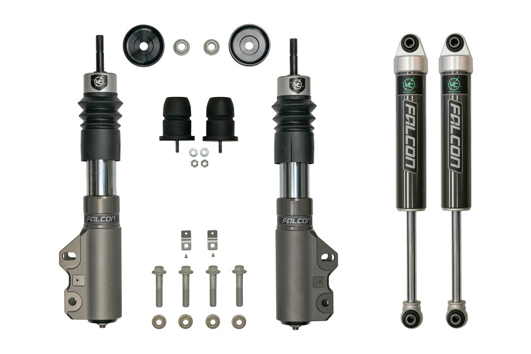 STAGE 1 SYSTEM WITH STRUTS - SPRINTER 2WD (2007+ 3500) by VAN COMPASS