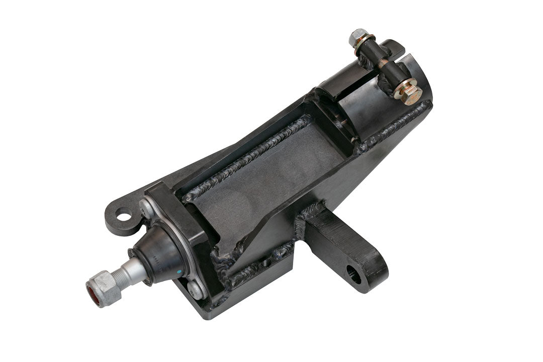 Black metal components including bolts and nuts, part of the COMPLETE 4 LIFT KIT - TRANSIT (2015-PRESENT RWD SINGLE WHEEL ONLY) by VAN COMPASS.