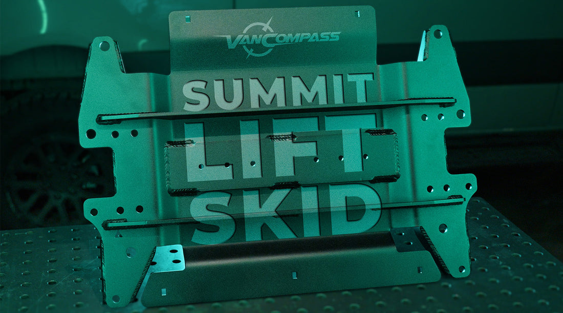 Summit Lift Skid: How Van Compass Solved Sprinter’s 12,000 lb Headache