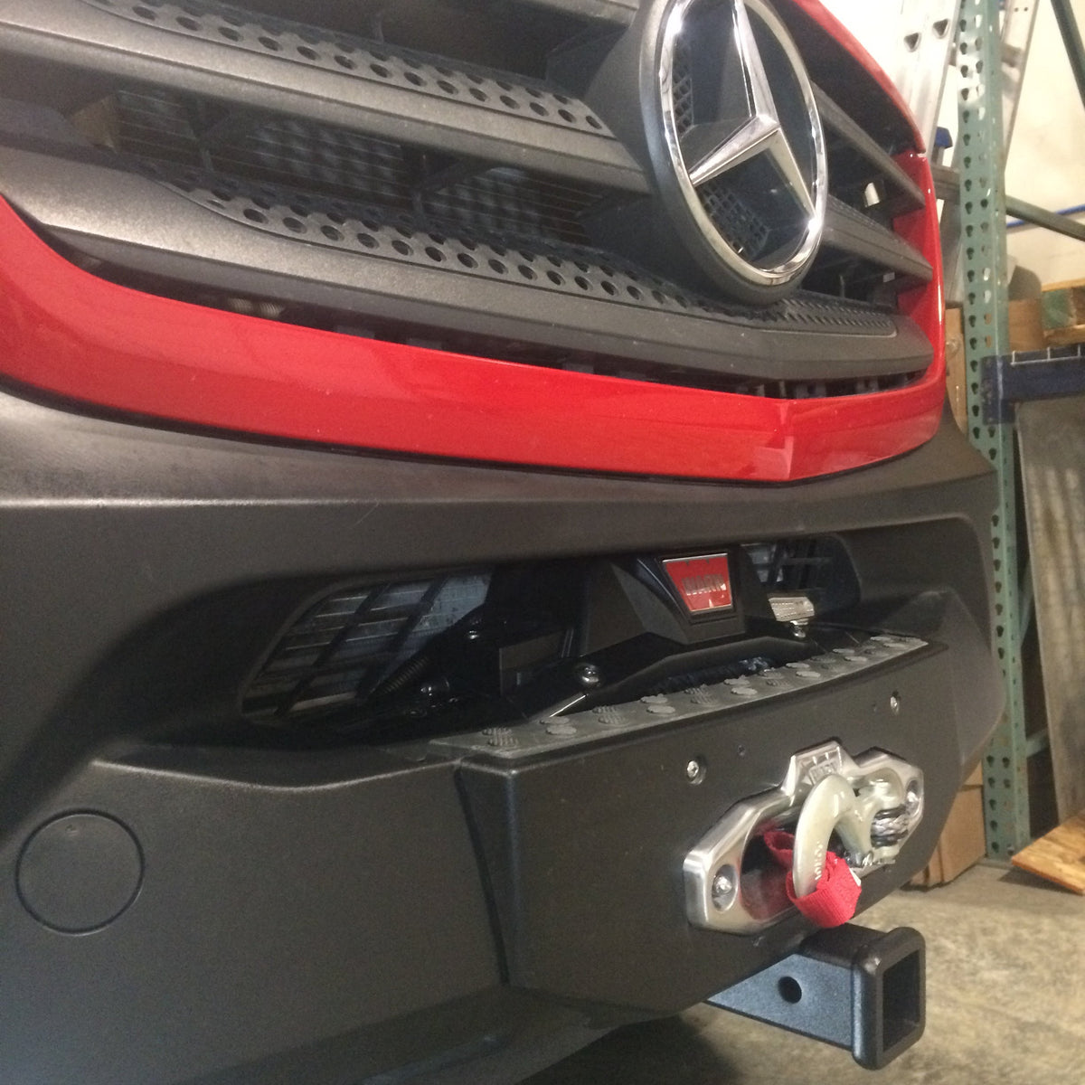 Van Compass Front Winch Bumper, Sprinter