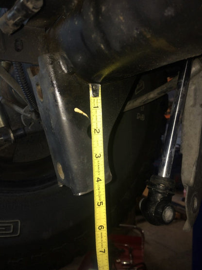 Van Compass Rear High Clearance Shock Extension Brackets, Ford Transit