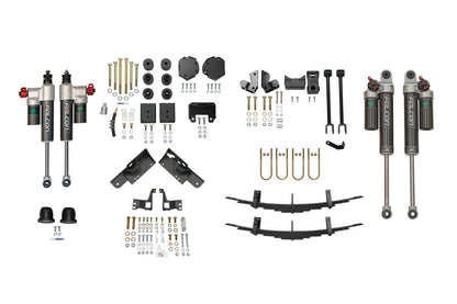 Van Compass Stage 6.3 - Sprinter 2500 4X4, 15-18 - 2 Inch Lift - Falcon 3.3 Shocks, Light/Mid Tune