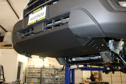 Van Compass Aluminum Intercooler Skid Plate, Ford Transit