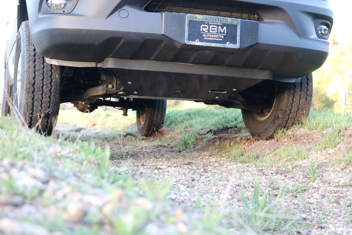 Van Compass Engine Skid Plate, Sprinter 3500 4X4