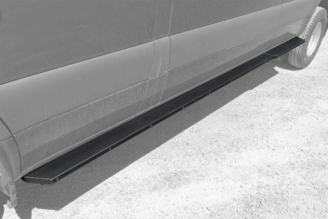 Van Compass Mid And Rear Chassis Brackets, 170 Inch Rocker Guards - Sprinter 4X4 And Awd *3 Box Kit*