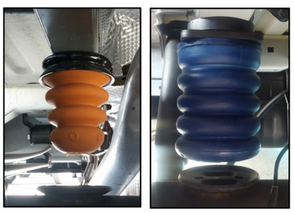 Van Compass Sumo Spring Rear Bump Stops, 1000Lb Spring Rate, Ford Transit, Pair