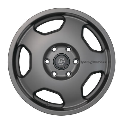 CHUNK - 17x8" WHEEL in SATIN TITANIUM by VAN COMPASS