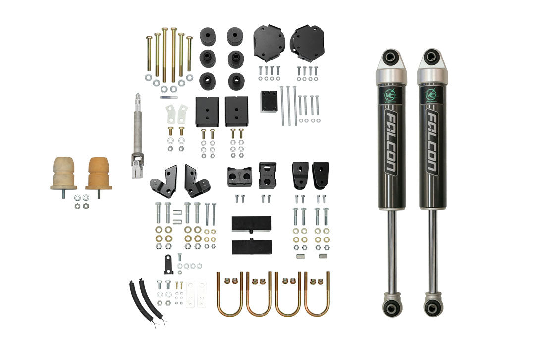 STAGE 4 SYSTEM, 2" LIFT - SPRINTER 2WD (2019-2022 3500) by VAN COMPASS, NO STRUTS