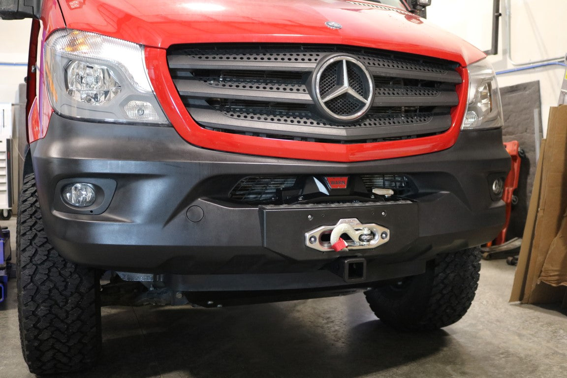 Van Compass Front Winch Bumper, Sprinter