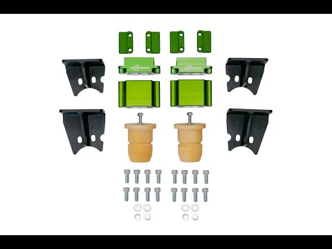 HIGH PERFORMANCE REAR BUMP STOP SYSTEM - SPRINTER AWD, 4X4 (2015-UP 2500 ONLY) by VAN COMPASS
