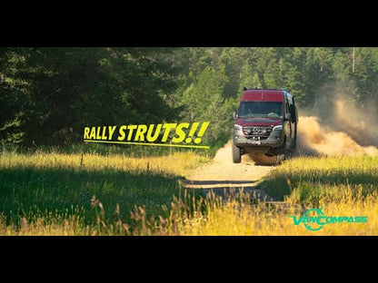 FALCON 3.3 FAST ADJUST INVERTED RALLY STRUT, SPRINTER 4x4 AND AWD, 2015-UP by VAN COMPASS